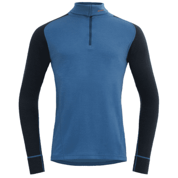 T-shirt a manches longues Devold Duo Active Merino 205 Z.Neck Men 258A BLUE/INK