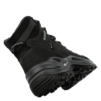 Chaussures Lowa Renegade Gtx Mid Wide Women asphalt/turquoise