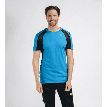 T-shirt a manches courtes Aclima LightWool Sports Shirt Men Bluejay/Jet Black