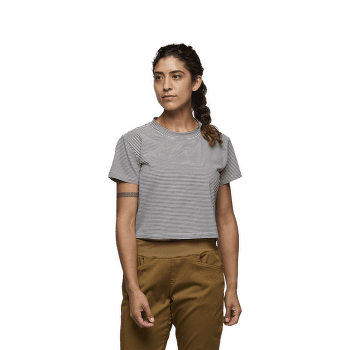 T-shirt a manches courtes Black Diamond BD Stripe SS Tee Women White Oak-Off White
