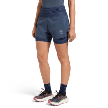 Shorts La Sportiva ULTRA DISTANCE SHORTS Women Hibiscus/White