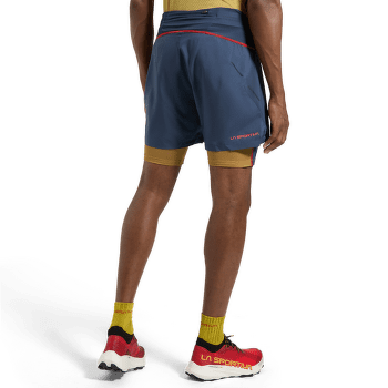 Shorts La Sportiva ULTRA DISTANCE SHORTS Men Night Sky/Mountain Red