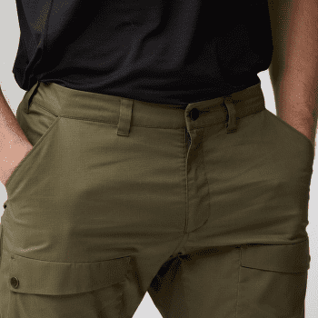 Pantalons Fjällräven Abisko Hybrid Trail Trousers Men Suede Brown