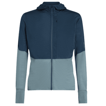 Sweat-shirt Icebreaker Merino 200 RealFleece™ Descender LS Zip Hoodie Men ABYSS/BLUE ASH/CB