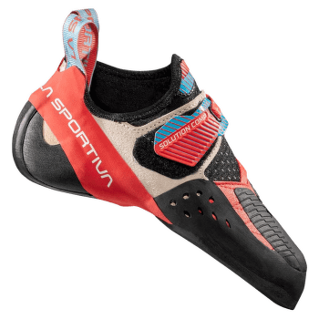 Chaussons d'escalade La Sportiva Solution Comp Women Hibiscus/Malibu Blue
