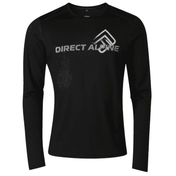 T-shirt a manches longues Direct Alpine Furry Long 3.0 black (DA large sign)