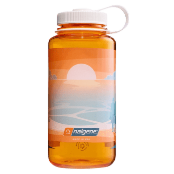 Bouteille Nalgene Wide Mouth 1000 ml Clementine Landscape with Sunset
