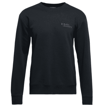 Sweat-shirt Black Diamond Mini Stacked Crewneck Men Black