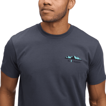 T-shirt a manches courtes Black Diamond Mountainscape SS Tee Men Agave