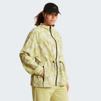 Veste The North Face MOUNTAIN ATHLETICS HOODED WIND JKT-PRI Women MKO LEMON MIST PAINTED MOUNTAINS PRINT