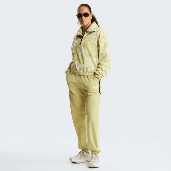 Sweat-shirt The North Face MOUNTAIN ATHLETICS FLEECE 1/4 ZIP-PRIN Women MKO LEMON MIST PAINTED MOUNTAINS PRINT