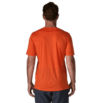 T-shirt a manches courtes Patagonia Capilene® Cool Merino Graphic Shirt Men Strata Stripe: Clement Blue