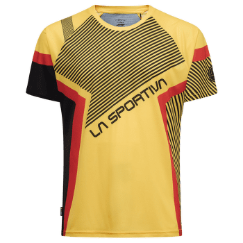 T-shirt a manches courtes La Sportiva FLOW T-SHIRT Men Black/Yellow