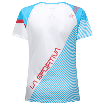 T-shirt a manches courtes La Sportiva FLOW T-SHIRT Women Malibu Blue/Hibiscus