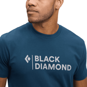 T-shirt a manches courtes Black Diamond Mini Stacked SS Tee Men Indigo