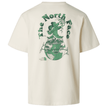 T-shirt a manches courtes The North Face Retro Earth Relaxed Short Sleeve Tee-Graphic Men WHITE DUNE
