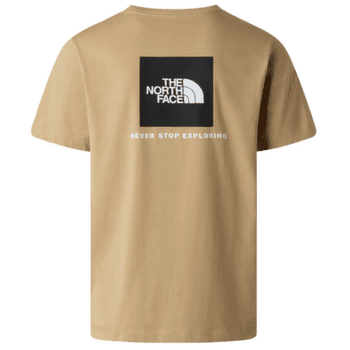 T-shirt a manches courtes The North Face Evolution Box NSE Regular Short Sleeve Men Khaki Stone