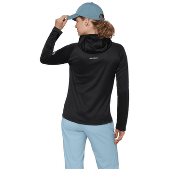 Sweat-shirt Mammut CRAG ML HOODED JACKET WOMEN black 0001