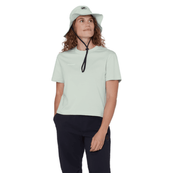 T-shirt a manches courtes Mammut MAMMUT BASE CROPPED T-SHIRT WOMEN MINI LOGO 1288 silver sage