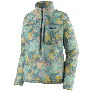 Veste Patagonia Houdini Stash 1/2 Zip P/O Women Moon Tripper: Blue Sage