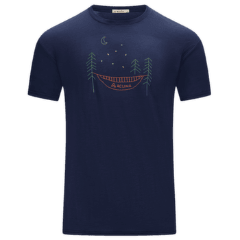 T-shirt a manches courtes Aclima LightWool 140 Classic Tee Forest Men Navy Blazer