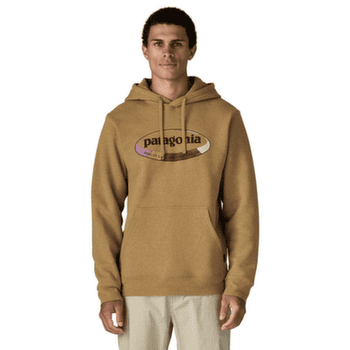 Sweat-shirt Patagonia ’95 Oval Logo Uprisal Hoody Men Black: Kaleido