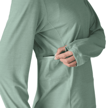 T-shirt a manches longues Patagonia Long-Sleeved Cap Cool Sun Shirt Women Thermal Blue - Thin Ice X-Dye
