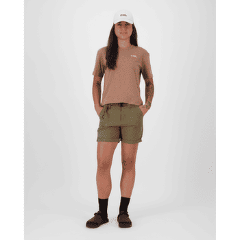 T-shirt a manches courtes Mons Royale Yonder Merino Organic Cotton T-Shirt Women Mocha