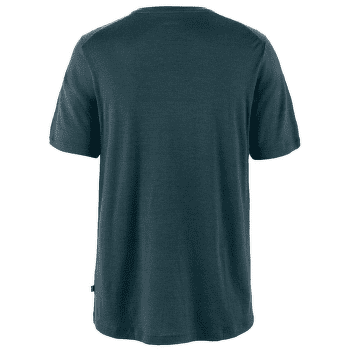 T-shirt a manches courtes Fjällräven Bergtagen Merino 190 SS Men Mountain Blue