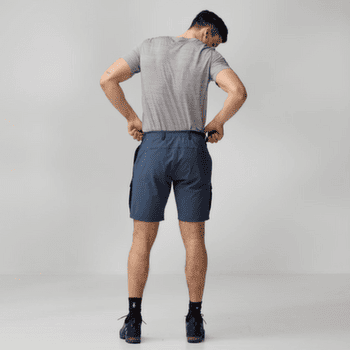 Shorts Fjällräven ABISKO HYBRID TRAIL SHORTS MEN Suede Brown