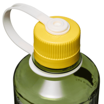 Bouteille Nalgene Narrow-Mouth 500 mL Sustain Oil Green w/Freesia