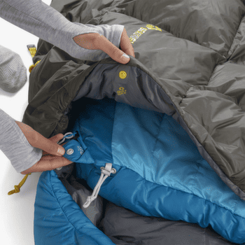 Quilt Sea to Summit Ember Down Quilt -1°C Beluga Black