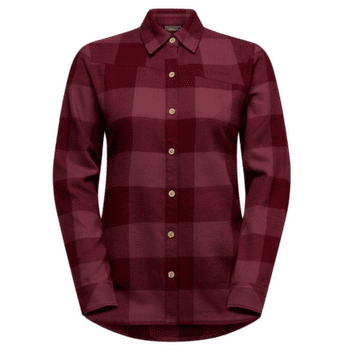 Chemises a manches longues La Sportiva RAMBLER FLANNEL SHIRT WOMEN Redwood_R25R25