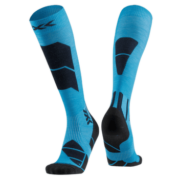 Chaussettes hauteur genou X-Bionic X-SOCKS® SKI PERFORM MERINO OTC Eternal Ice