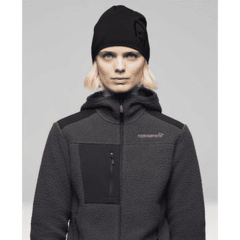 Casquettes Norrona /29 pureUll180 Beanie Caviar Black