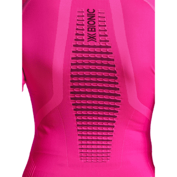 T-shirt a manches longues X-Bionic INVENT GRAPHICS SHIRT LS Women FLUO PINK/X WHITE