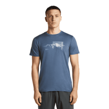T-shirt a manches courtes Icebreaker Merino 150 Tech Lite SS Tee Pure Altitude Men BLACK