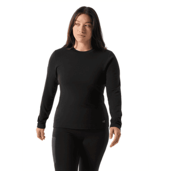 T-shirt a manches longues Arcteryx Satoro Merino Wool Crew Women Black
