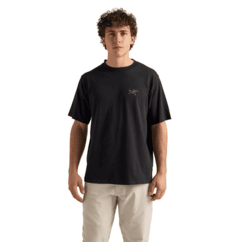 T-shirt a manches courtes Arcteryx Kragg Cotton Emblem Crew SS Men White Light