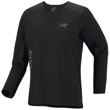 T-shirt a manches longues Arcteryx Norvan Downword Logo LS Men Black