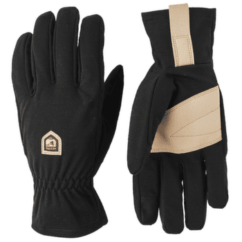 Gants Hestra Windwool Merino Liner - 5 finger Svart