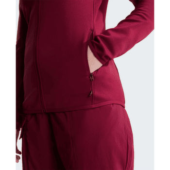 Sweat-shirt The North Face MISTYESCAPE FLEECE WOMEN MVO BURGUNDY CRUSH