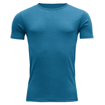 T-shirt a manches courtes Devold Breeze Shirt Men (180-210) Blue Melange