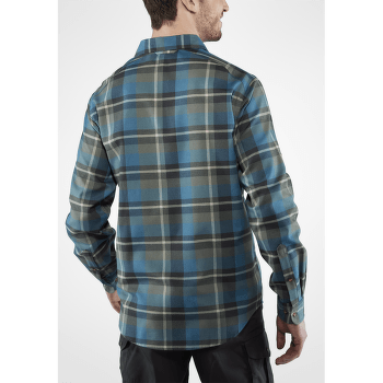 Chemises a manches longues Fjällräven Fjallglim Shirt Men Indigo Blue-Dawn Blue