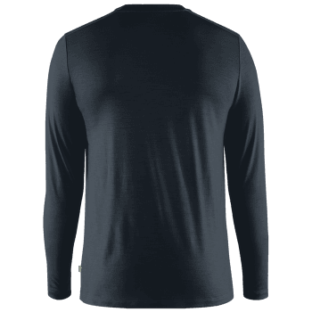 T-shirt a manches longues Fjällräven Abisko Wool LS Men Dark Navy