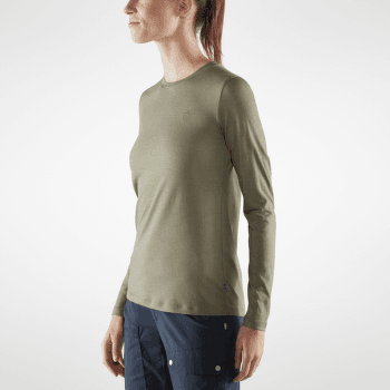 T-shirt a manches longues Fjällräven Abisko Wool LS Women Dark Navy