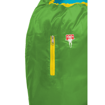Sac de couchage Grüezi bag Kids Grow Colorful Gecko Green