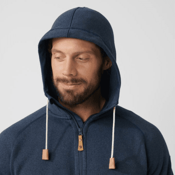 Sweat-shirt Fjällräven Ovik Fleece Hoodie Men Dark Grey 030