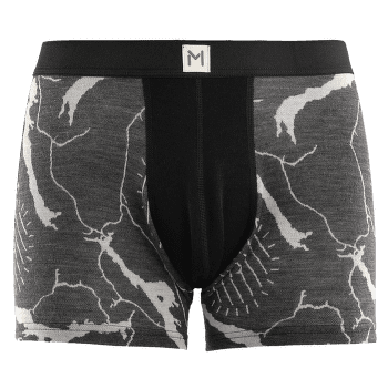 Caleçons Aclima Lars Monsen Femunden boxer Men Jet Black/Femunden Dark
