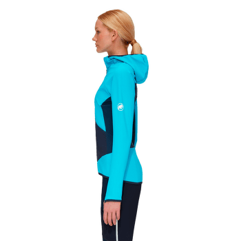 Sweat-shirt Mammut Eiger Speed ML Hybrid Hooded Jacket Women sky-night